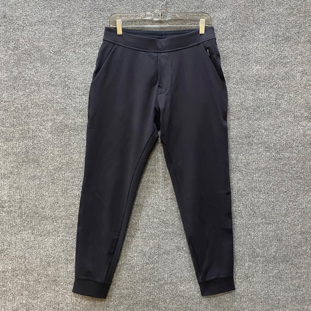 Public Rec All Day Every Day Pant Mens 30x32 Navy Blue Cuffed Jogger Stretch